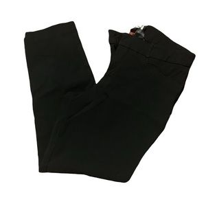Black Ankle Length Slacks.